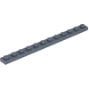 Image de Lego® 1x12 plaques 60479 - 50 pièces gris bleuté foncé