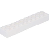 Image de Lego® 2x10 brique 3006 blanc 100 pièces