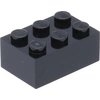 Image de Lego® brique 2x3 3002 - 1 pièce noir