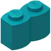 Image de 1x2 Pallisade - 1 pièce Turquoise foncé