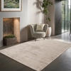 Image de Janelle Tapis Salon Viscose Fait Doux Beige Clair