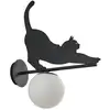 Image de Applique Exterieur À Intensité Variable 'katti Cat' En Métal