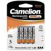 Image de Camelion | AAA/HR03 | 1000 mAh | Piles Ni-MH | 4 pcs.