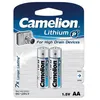 Image de Piles mignon CAMELION LithiumTyp AA, 1,5V, pack de 2