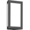 Image de CMD 91 Applique murale en acier inoxydable anthracite IP44 E27