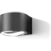 Image de CMD 9029 Applique murale ext ©rieure en aluminium anthracite avec loupe Up/Down IP65 2x6W 3000K