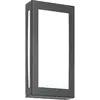 Image de CMD 119/LED Applique murale en acier inoxydable, anthracite, revêtue par poudre IP44 LED 3000k blanc chaud