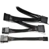 Image de Cable Modulaire be quiet! Multi CM-61050 - 3x S-ATA + 1x Molex (Noir) #2POURCENT