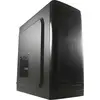 Image de LC Power Classic 7034B - Midi Tower - ATX - ohne Netzteil - Schwarz, Gebürstetes Aluminium / Schwarz - USB/Audio (LC-7034B-ON)