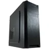 Image de LC Power Classic 7040B - MDT - ATX - pas d'alimentation - noir, aluminium brossé / noir - USB/audio
