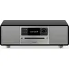Image de Sonoro PRESTIGE, système audio mini domestique, couleur graphite, avec finitions argentées, 1 disque, emplacement frontal, 2 voies, haut-parleur de 10,2 cm (4")