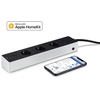 Image de EVE Energy Strip - Prises multiples - CA 230 V - 3680 Watt - Wi-Fi - entrée, type F - Prises de sortie : 3 (3 x électricité de type F) - cordon de 1,9 m (10EAZ8301)