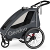 Image de Qeridoo Remorque vélo Qupa 1 modèle Grey