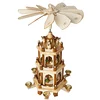 Image de BRUBAKER Pyramide de Noël en Bois - Figurines peintes à la Main - 3 Étages - Hauteur 45 cm en occasion ou reconditionné