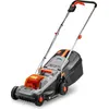 Image de FUXTEC Tondeuse à gazon sans fil 20V, tondeuse pour jardins petits à moyens, bac de ramassage 30 L, largeur de coupe 30 cm, silencieuse/légère FX-E1RM20ECO