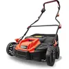 Image de FUXTEC Scarificateur électrique FX-EV360 - Largeur de travail 36 cm | Aérateur de gazon 1500 W |5 niveaux de réglage de la profondeur | Collecteur d'herbe 45 L