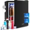 Image de Klarstein Mini Frigo de Chambre de 30L pour Snacks et Boissons, Petit Frigo Top Silencieux, Mini Bar, Petit Réfrigérateur Camping, Mini Frigo Cosmetique, Refrigerateur avec Étagères Réglables, 5-15°C