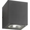 Image de Applique murale LED LCD Licht Creativ Design, modèle LB25, en aluminium moulé graphit, 866 lumens, 3000K