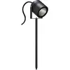 Image de LCD Spot de sol LED noir 15W blanc chaud IP65 50x9,5cm 5014
