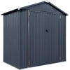 Image de Westmann Acier Abri de jardin Minor 64 Anthracite 119x183x196 cm