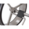 Image de Frein pour chariots manuels JuCad en titane et en acier inoxydable Noir TU JB-20