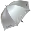 Image de Parapluie télescopique mécanisme d'ouverture automatique avec tige JuCad Argenté TU JS3E-SI