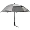 Image de Parapluie avec tige JuCad Windproof & Window Argenté 140 cm JSWPW-SI