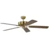 Image de Ventilateur de plafond Pepeo potkuri 132 cm laiton/chêne - Neuf