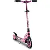 Image de SIX DEGREES Aluminium Scooter Junior avec mécanisme de pliage et béquille, 180/145 mm, hauteur réglable, GS-approuvé, rose