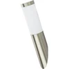 Image de Applique Murale D'Extérieur À Led Lampe De Jardin En Acier Inoxydable Lampe De Porte D'Entrée Argentée, Optique Torche, 7w 560lm Blanc Chaud, Dxh 7,6x40 Cm