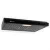 Image de Klarstein - Uw60bl Hotte Aspirante 60cm Encastrable Extraction 317m³/h - Noir