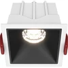 Image de Plafonnier LED carré ALFA LED blanc 10 W, lumière neutre, 500 lm, aluminium, dimensions : 5,2 x 6,5 x 6,5 cm, IP20, Maytoni