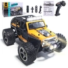 Image de Voitures télécommandées à partir de 8 ans, voiture RC avec LED Lights, 1/22 RC Car, voiture télécommandée pour adultes, 2,4 GHz télécommande tout-terrain extérieur intérieur véhicule Wrangler