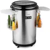 Image de Klarstein Mini Frigo de Chambre et Bureau pour Boisson, Petit Frigo Silencieux, Refrigerateur Mini Bar 50L, Petit Réfrigérateur Camping, Étagères Réglables pour le Vin, Cannette, Beer Fridge, Gris