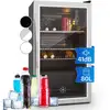 Image de Klarstein - Mini Frigo De Chambre Et Bureau Pour Boisson, Petit Frigo Silencieux, Refrigerateur Mini Bar 80l, Petit Réfrigérateur Camping, Étagères Réglables Pour Le Vin, Cannette, Beer Fridge