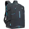 Image de Rivacase 7860 43,9 cm (17.3 ) Étui sac à dos Noir, Bleu - Neuf