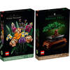 Image de Lego 10280 10281 Creator Expert 2er Set Blumenstra
