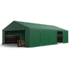 Image de TOOLPORT Tente de stockage 5x10 m abri bâche PVC 700 N imperméable vert foncé