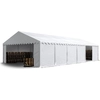 Image de TOOLPORT Tente de stockage 6x12 m abri bâche PVC 700 N imperméable blanc