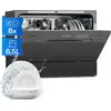 Image de Klarstein Mini Lave Vaisselle de 6 Couvert, Lave-vaisselles Silencieux, 6 Programmes de Lavage, Petit Lave-vaisselle de Table Compact, Lave vaisselle Portable, Facile à Installer pour Maison, Bureau
