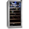 Image de Klarstein Cave a Vin, Réfrigérateur à Vin avec Porte en Verre, Cave à Vin de Vieillissement, Zone Unique, Prosecco, Bière, Ecran Tactile, Réfrigérateur Bar, Frigo, Protection UV, 5-18°C, 26 Bouteilles