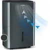 Image de Klarstein Deshumidificateur d Air et Purificateur d'Air, Déshumidificateurs, Anti Humidité, Absorbeur d'Humidité et Séchage Vêtements, Desumidicateur d Air Electrique, Déshumidificateur Salle de Bain