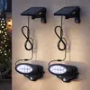 Image de Applique Murale Avec Détecteur De Mouvement Éclairage Solaire Extérieur Éclairage De Façade À Led, Anthracite, Lxh 17 X 11,3 Cm, Lot De 2