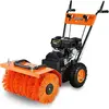 Image de FUXTEC Balayeuse à essence FX-KM196 - 5,5 CV | 60cm de largeur de travail | EASY Start | Autotractée | 5 vitesses avant | 78Kg | 196cc | 4,1KW | 4 temps