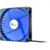 Image de Inter-Tech L-12025 Boitier PC Ventilateur 12 cm Noir, Bleu - Neuf