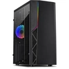 Image de Inter Tech 88881330 Inter-Tech Gaming-Gehäuse B-02 120mm RGB-Lüfter,LED-Streifen retail