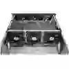 Image de Inter Tech 88887352 Inter-Tech Mining-Rack 4F28 4HE 6 x 120mm Lüfter 2X2.0 USB retail