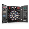 Image de OneConcept Masterdarter - Cible fléchette, Jeu de fléchette, Jeux de fléchette électronique, Jeu de PC, 38 Jeux, 211 Variantes, Jusqu’à 16 Joueurs, Affichage LED, Pointe Douce - Noir en occasion ou reconditionné
