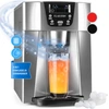 Image de Klarstein - Ice Volcano 2gs Machine À Glaçons Led 12kg - Argent