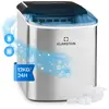 Image de Klarstein Machine a Glacons pour la Maison, Capacité de 2,1L, Fabrique Rapidement Jusqu'à 12kg de Petits et Grands Glacons, Machine à Glaçons, Ice Maker avec Alarme Securité, Fonction Autonettoyante